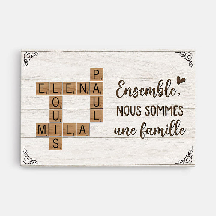 Toile Mots Croisés Prénoms