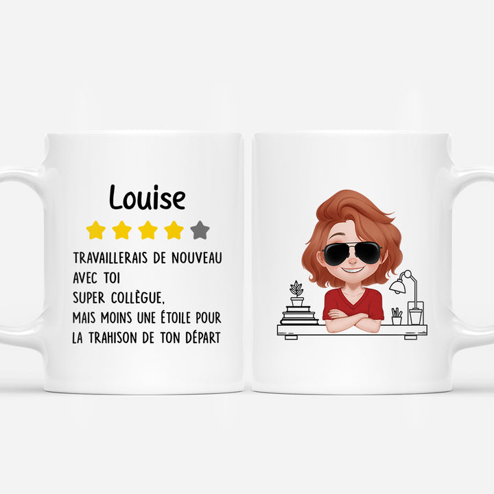 1. Tasse personnalisée avec prénom ou logo