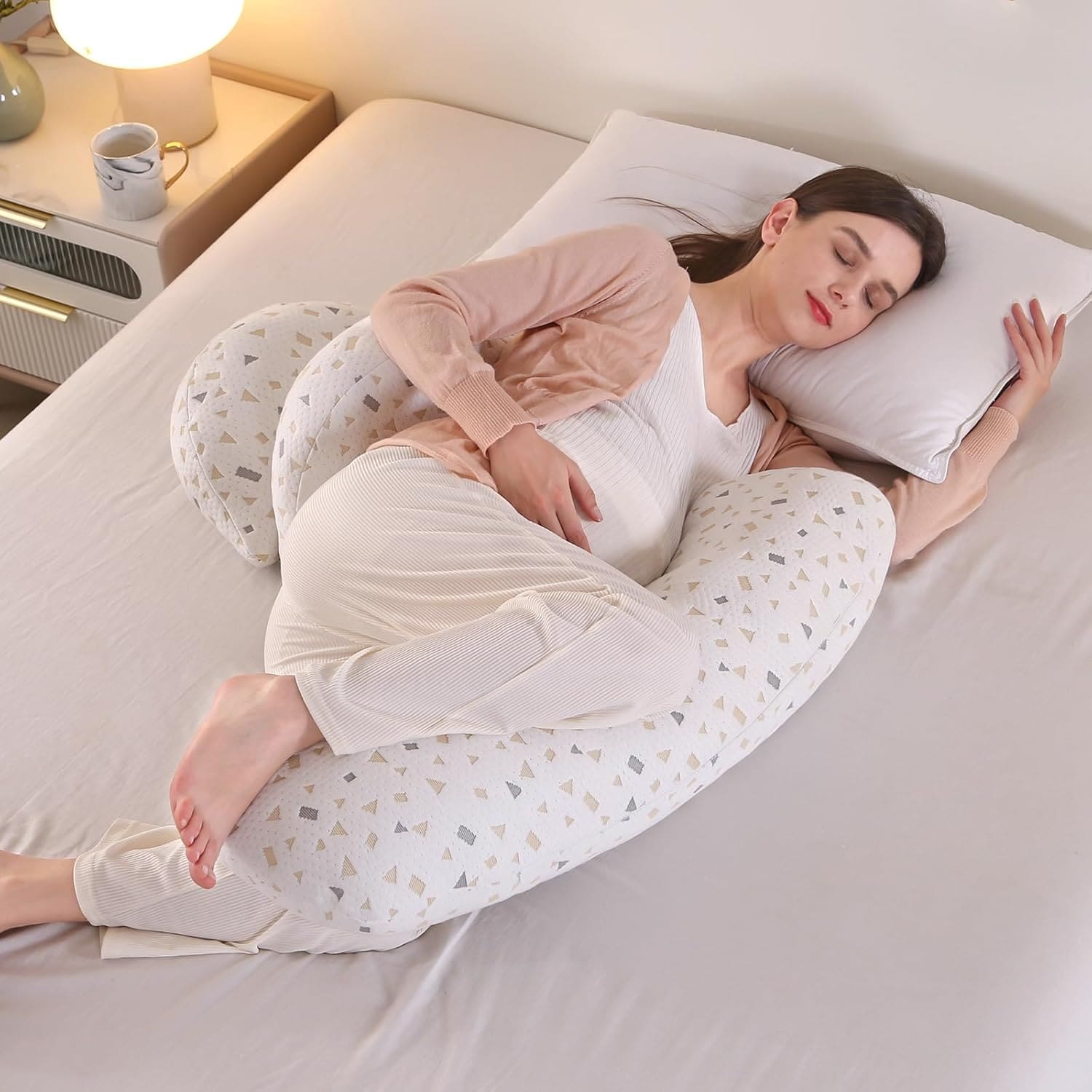 Coussin de grossesse ergonomique