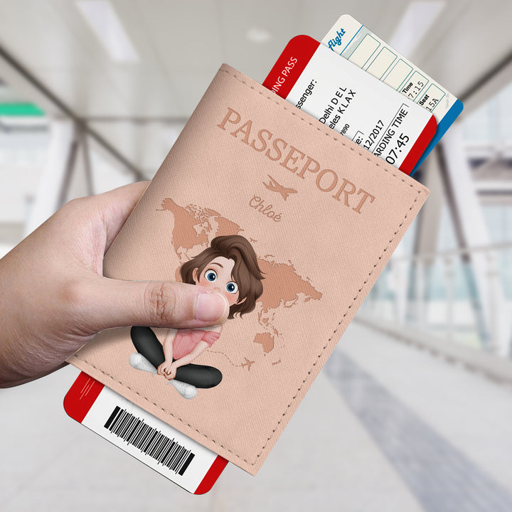 Protège-passeport personnalisé à emporter partout