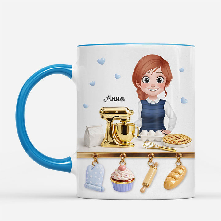 Mug personnalisé pour pâtissière passionnée
